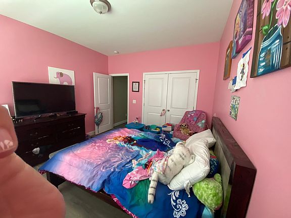 Bedroom facing street