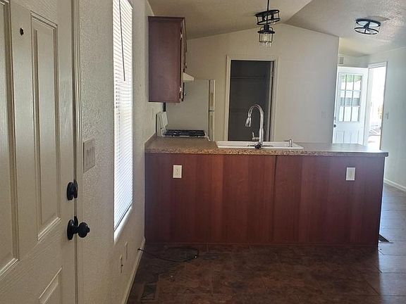 Looking into kitchen from front hall