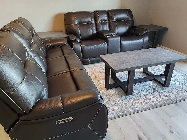 Reclining Loveseat and couch