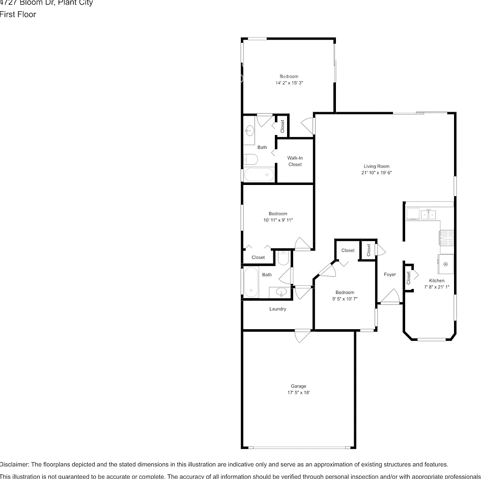 4727 Bloom Dr Plant City, FL 33566 — Photo 2