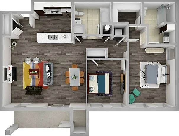 Aspen 3D Floor Plan Aspen 3D Floor Plan