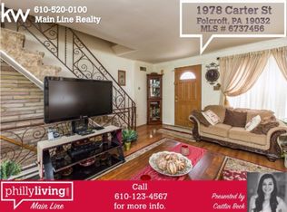 1978 Carter Rd, Folcroft, PA 19032