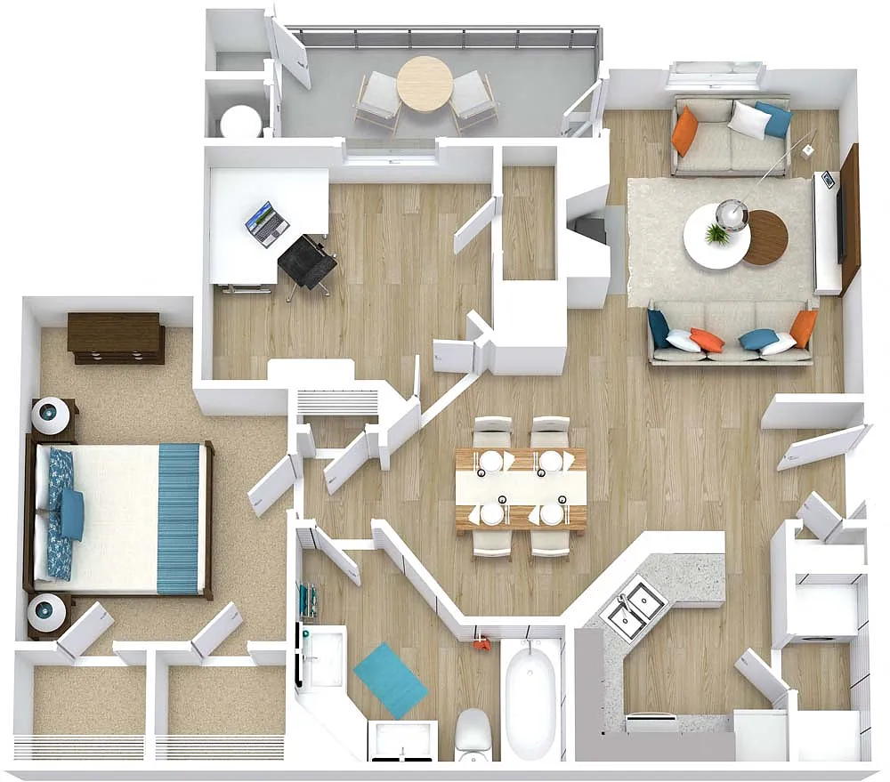 Floor plan The Dog Wood