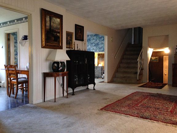 Front half of living room
