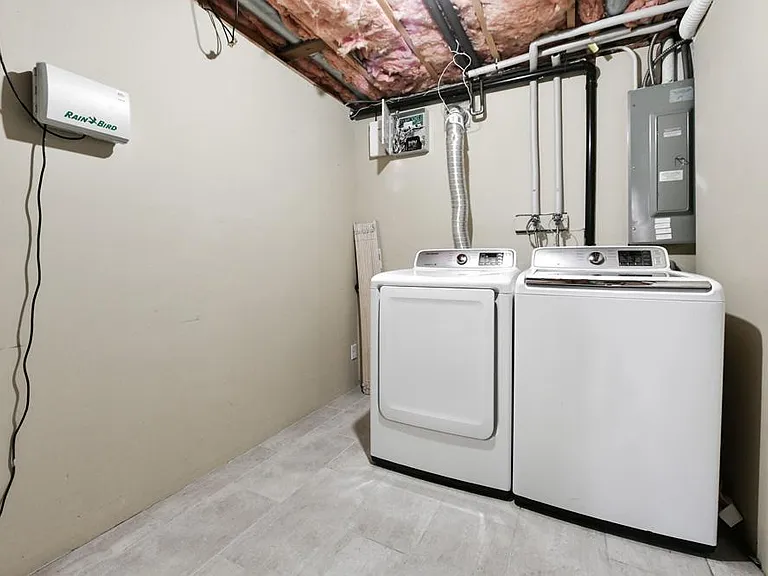 Laundry Area on Lower Level