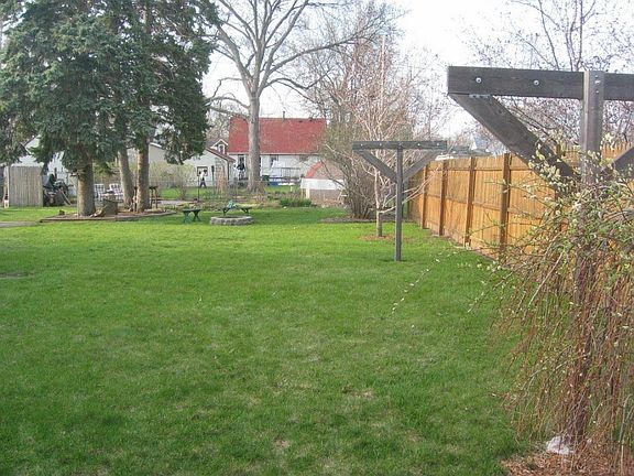 Huge backyard