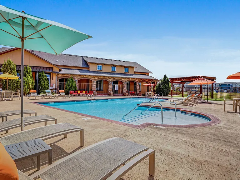 Expansive Pool Area