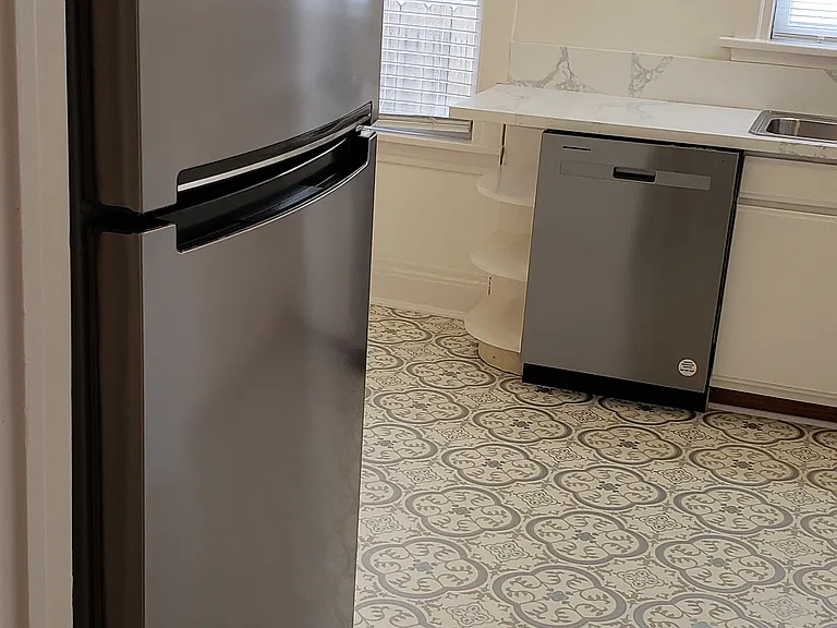 New fridge, new dishwasher