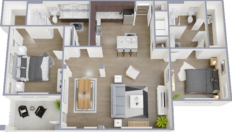 University Floorplan Diagram