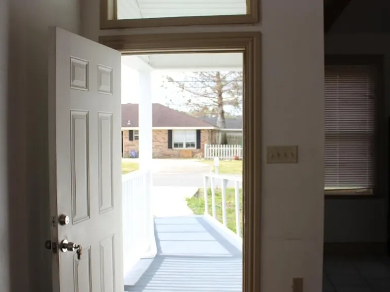 Front door looking out