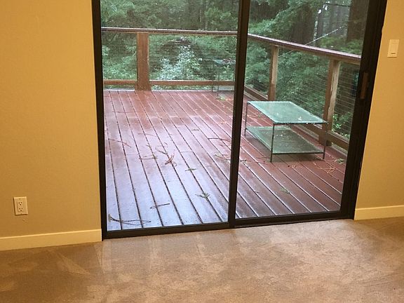 decking off upstairs bedroom