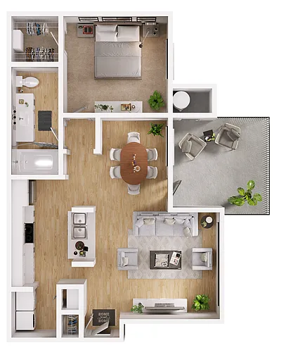 Floor plan Magnolia