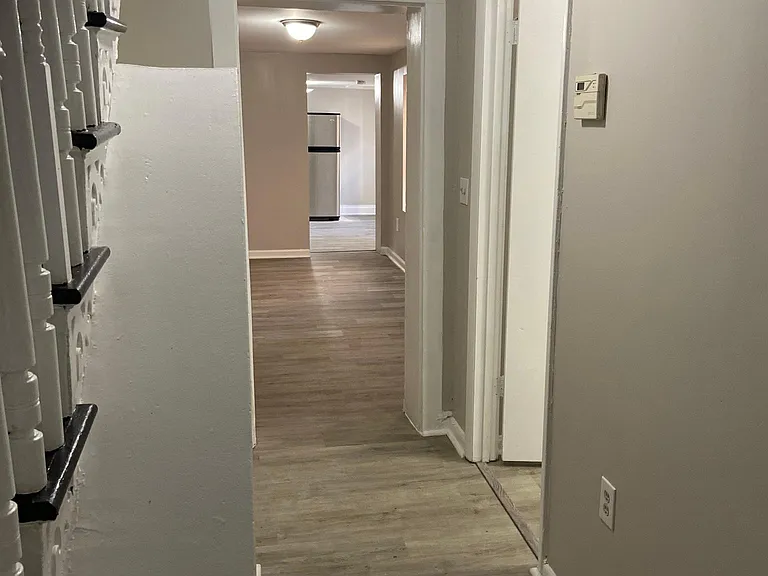 Hallway between first and second level