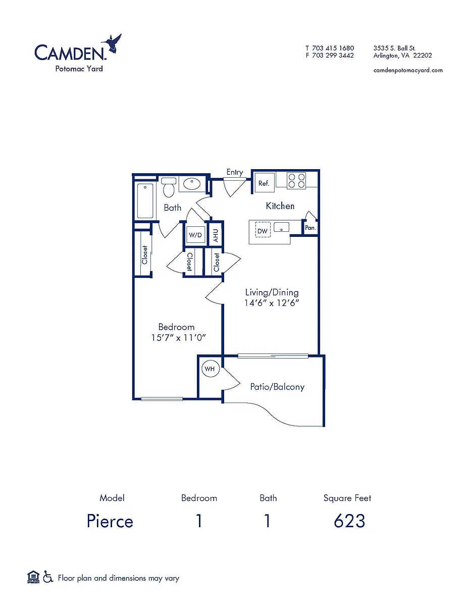 Floor plan Pierce