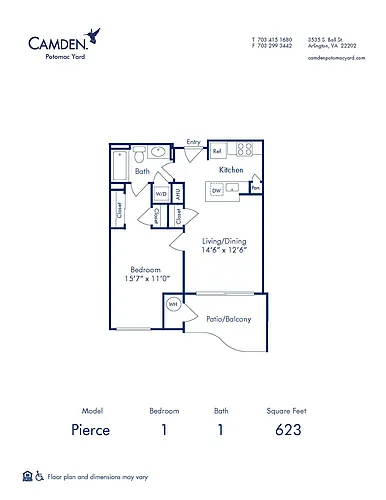 Floor plan Pierce