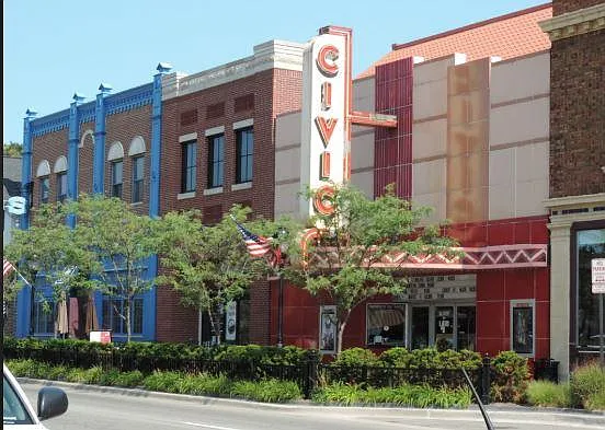 Walk to the Civic Theater