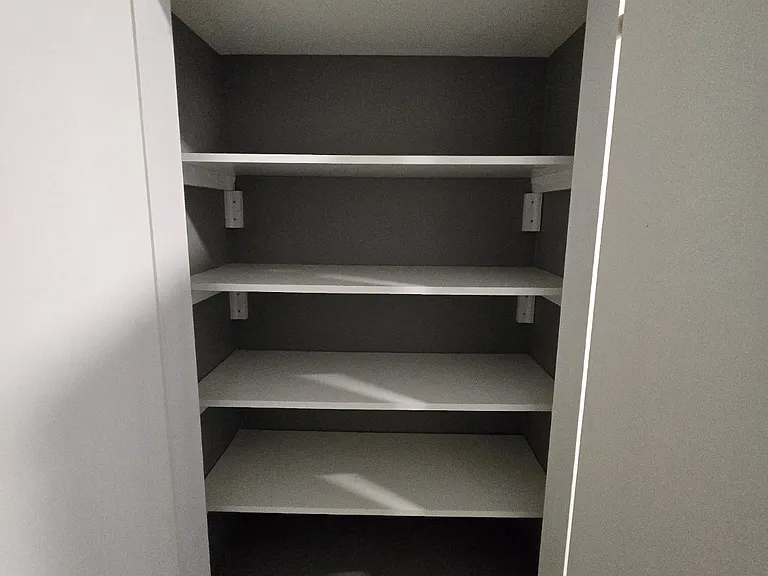 Hall closet 2 inside view