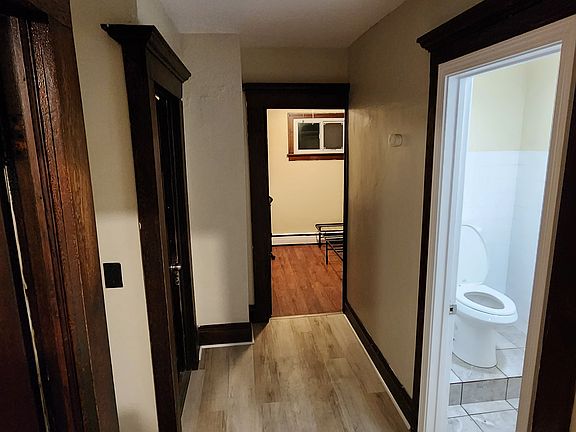 View from BR#2 facing passage and half bath on 2nd floor