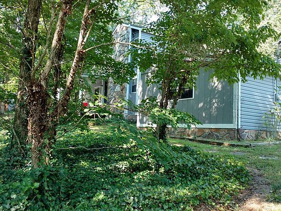 coming up the driveway