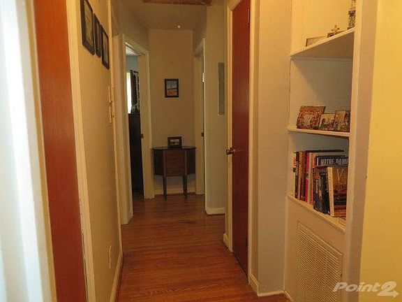 Hall with book shelve