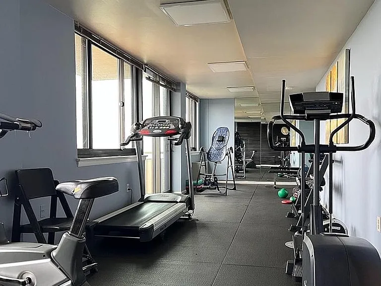 Gym (continues around corner)