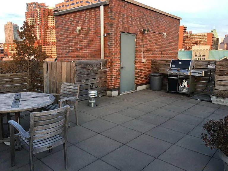 roof views 
NOTE: Since these photos, roof has been updated, with new bigger grill and furniture.