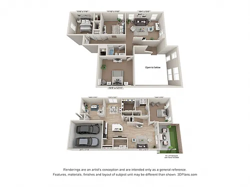 Floor plan 4X25B
