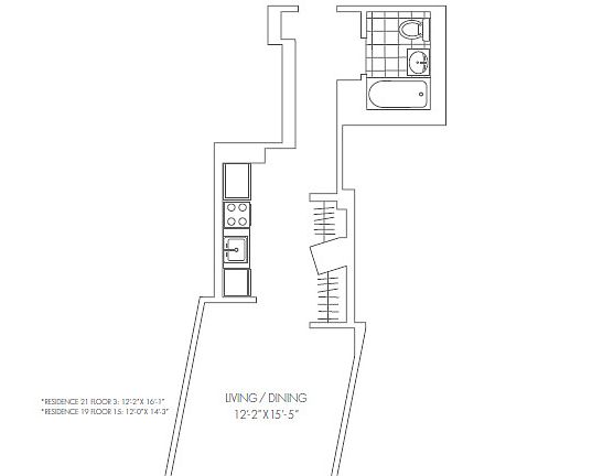 2nd image of 20 Exchange Pl APT 1225