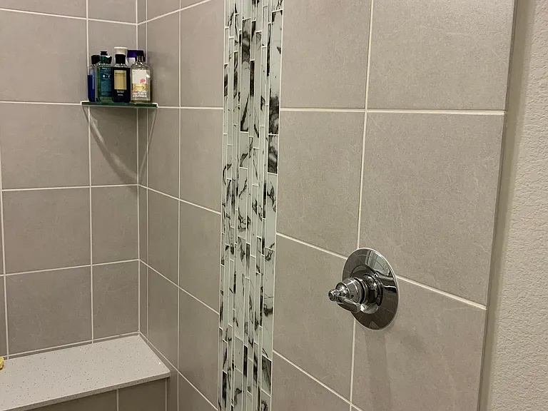 Walk in shower