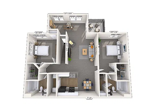 Floor plan 22C