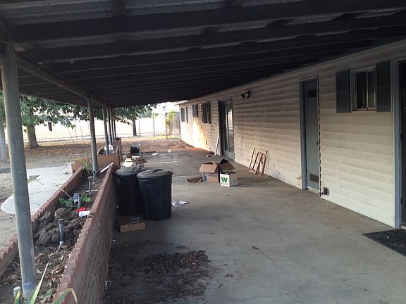 Covered patio.