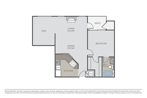 Floor plan Mooring + Den