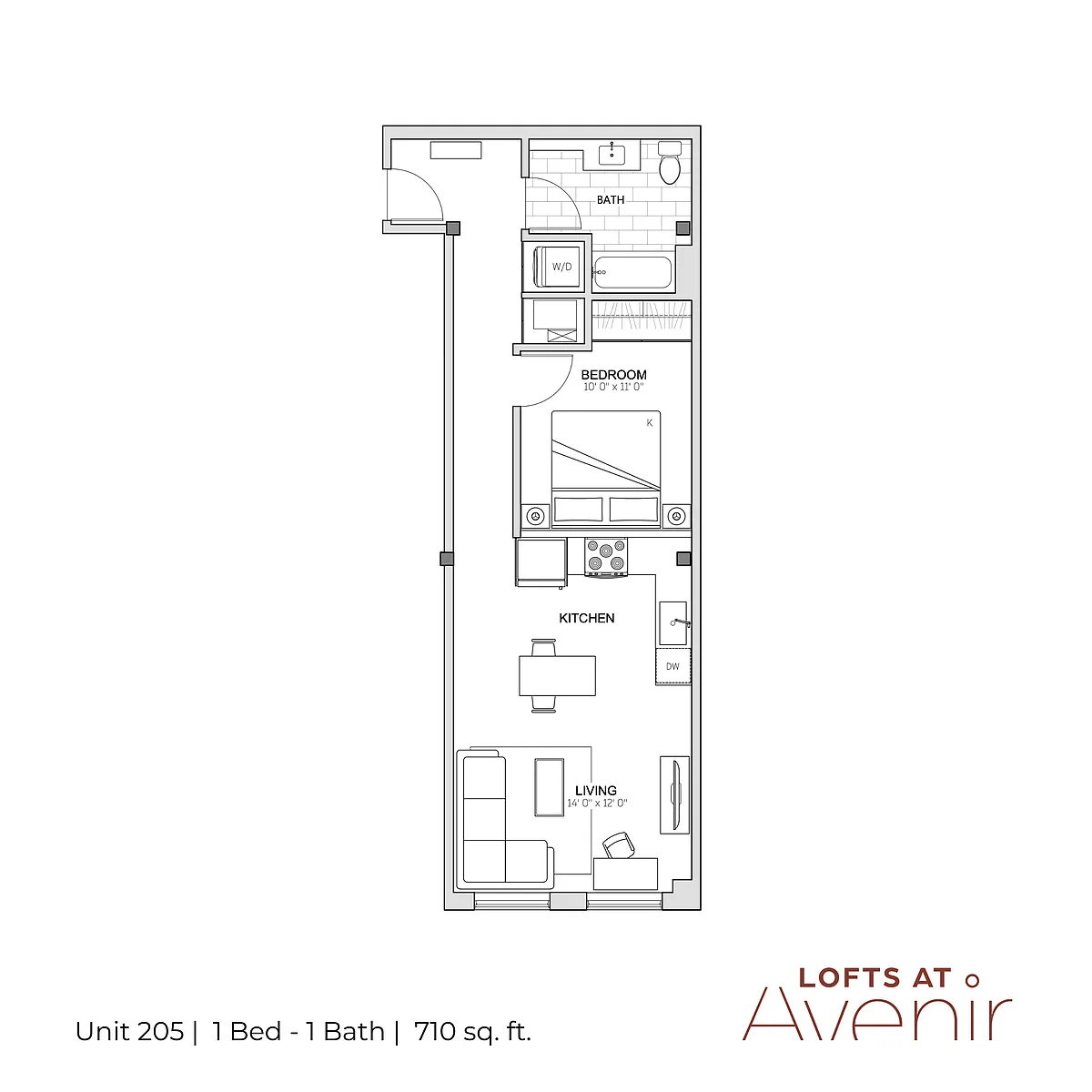 Floor plan 205
