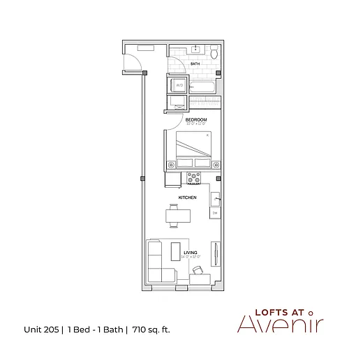 Floor plan 205