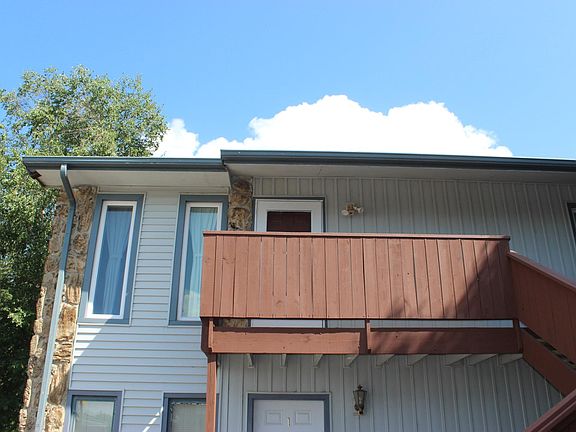 Motion light next to front door.