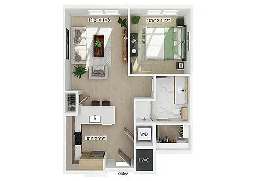 Floor plan A2
