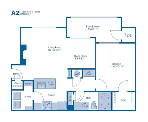 Floor plan A2