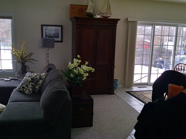 Great Room w/view to garden