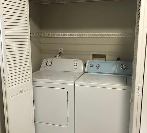 Washer and dryer