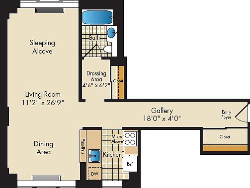 2nd image of 189 W 89th St #3U