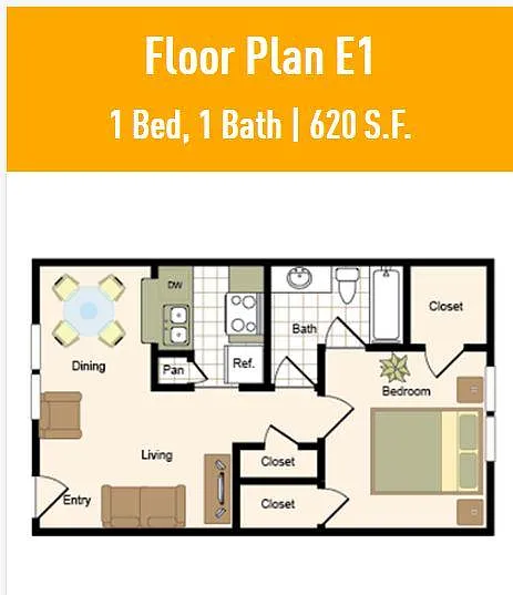 Floor plan E1/E4