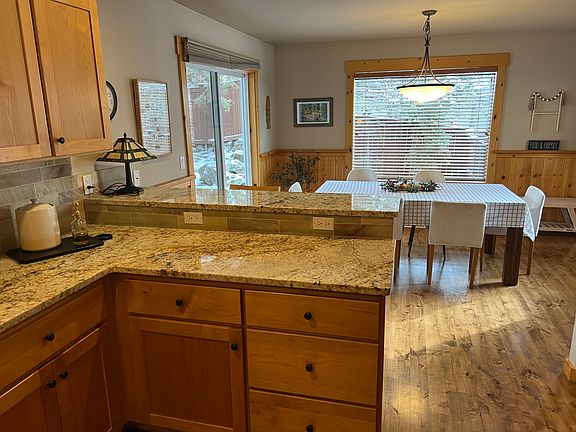 Kitchen looking towards dining room.