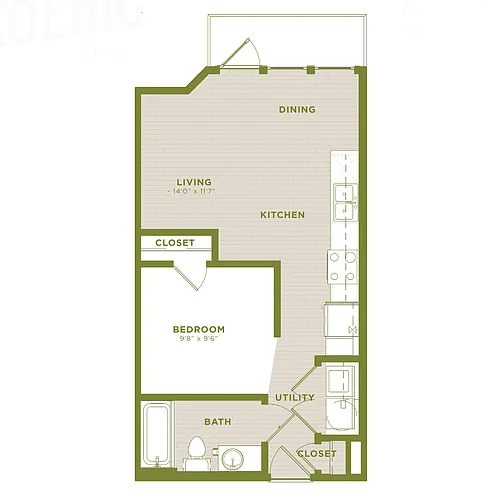Floor plan A1a