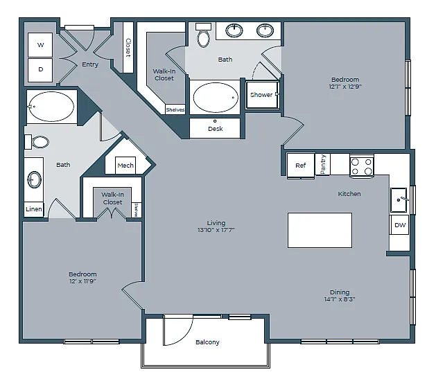 Floor plan B4