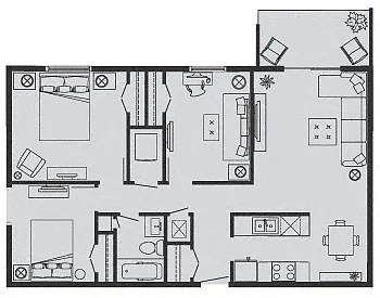 Floor plan D1