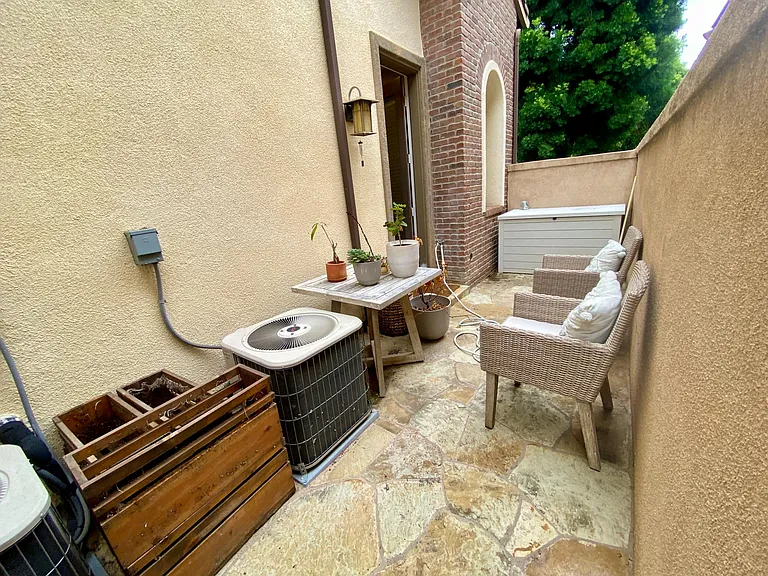 Patio on the ground floor.