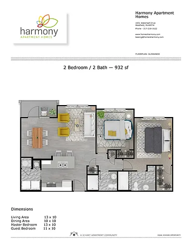 Floor plan Glissando 2.2