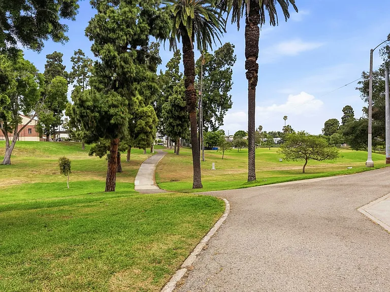 The park across the street