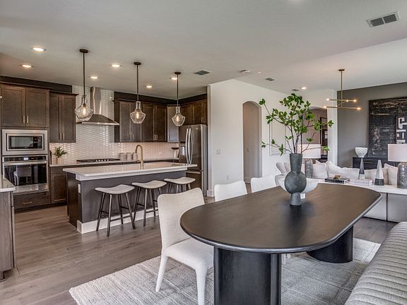 Open-concept throughout main living areas