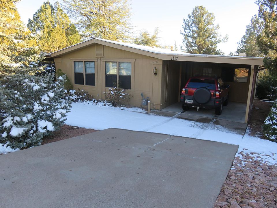 Front of home/carport